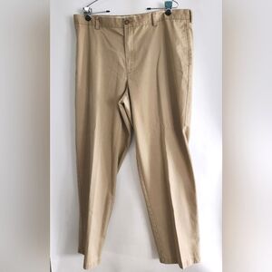 L.L. BEAN Men's 100% Cotton Natural Fit Pants Tan Size 40/32